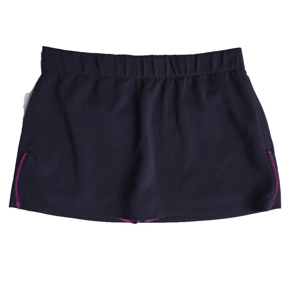 ZELOS Skort Black Tennis Golf Athletic Running Skort Skirt